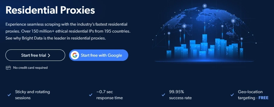 Bright Data Residential Proxies